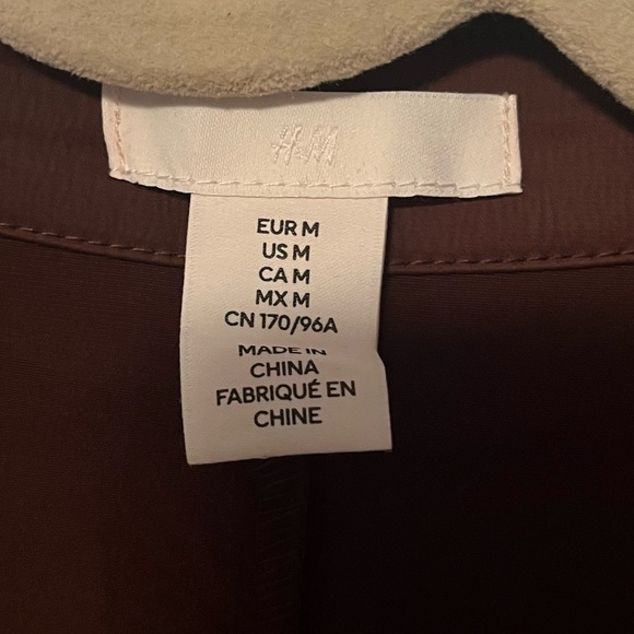 H&M Rushed Brown Dress - Picture 2 of 3